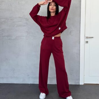 Σετ φόρμες μπορντό