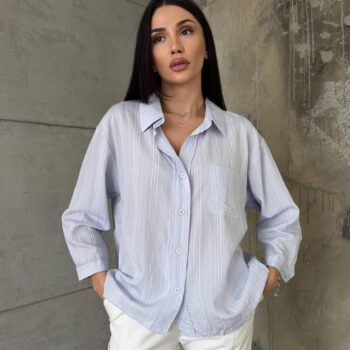 Πουκάμισο γαλάζιο με ρίγες